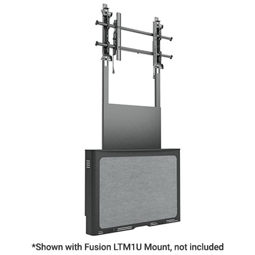 Chief Tempo Flat Panel Floor Support Stand - For Display Mount - Black