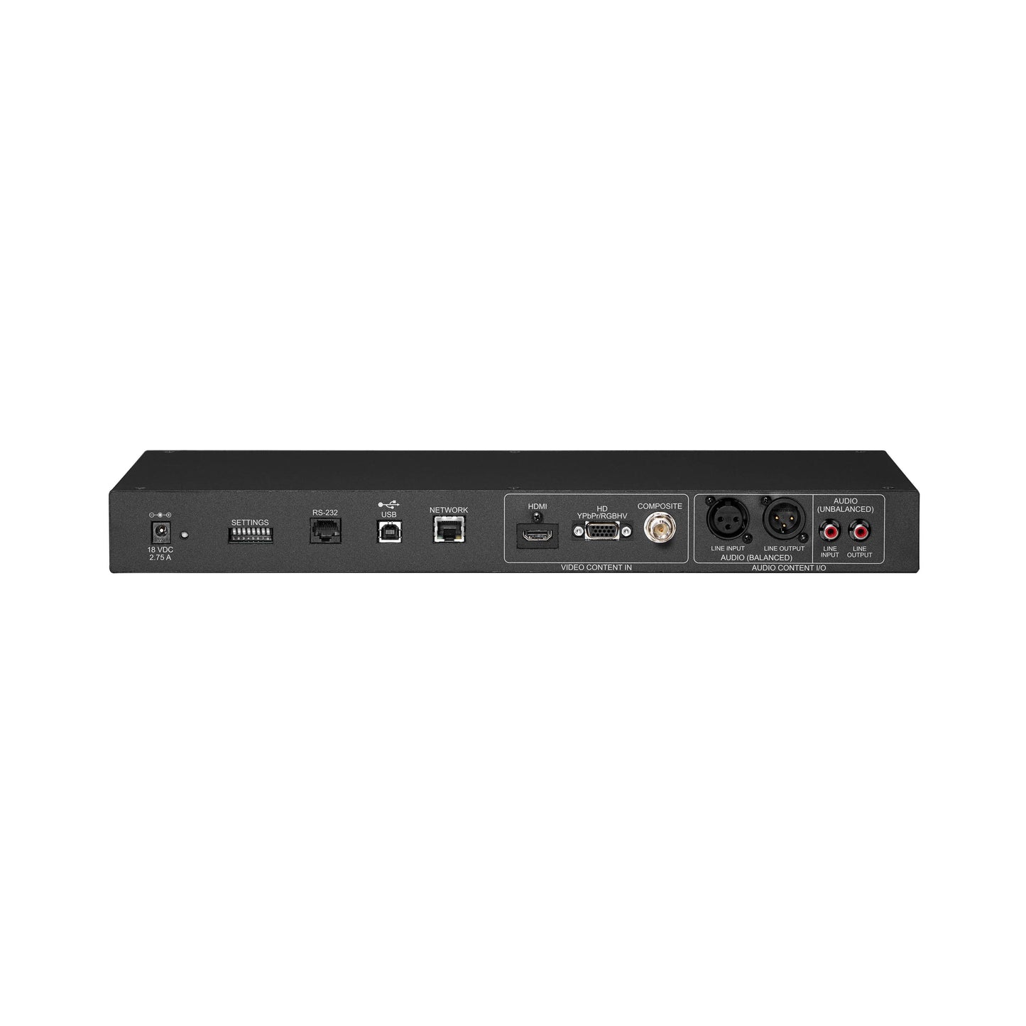 Vaddio Conference AV Bridge Video/Audio Encoder and Switcher - For Video Conferencing Camera