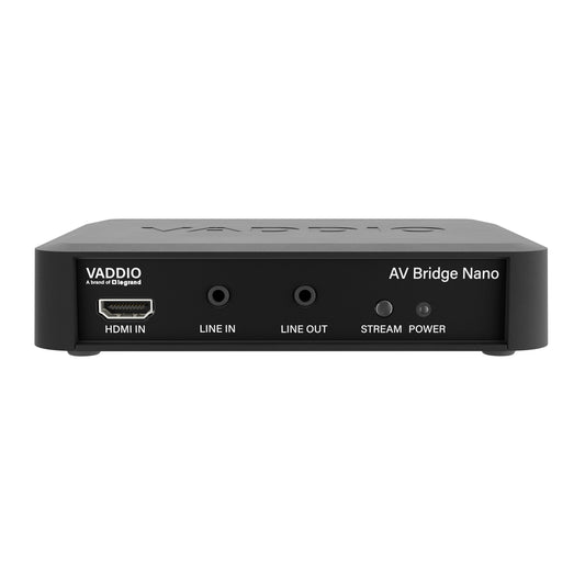 Vaddio AV Bridge Nano - Audio/Video Encoder - Black