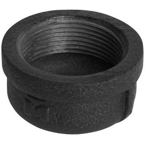 Chief Threaded End Cap for Extension Columns - Black