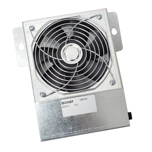 Chief Plenum Rated Fan Kit - Silver