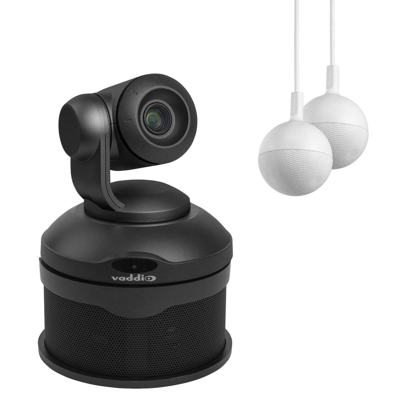 Vaddio ConferenceSHOT AV HD Conference Room System - Includes PTZ Camera, Speaker, and Two Conferencing Microphones