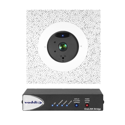 Vaddio DocCAM 20 HDBT OneLINK Bridge AV Interface Receiver - White