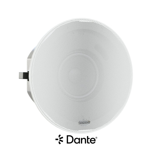 Vaddio EasyIP Dante Ceiling Speaker - White