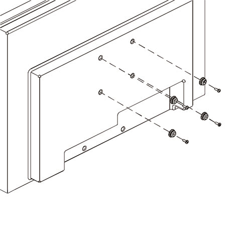 Small Flat Panel Interface Buttons and Hardware for FSR and FTR