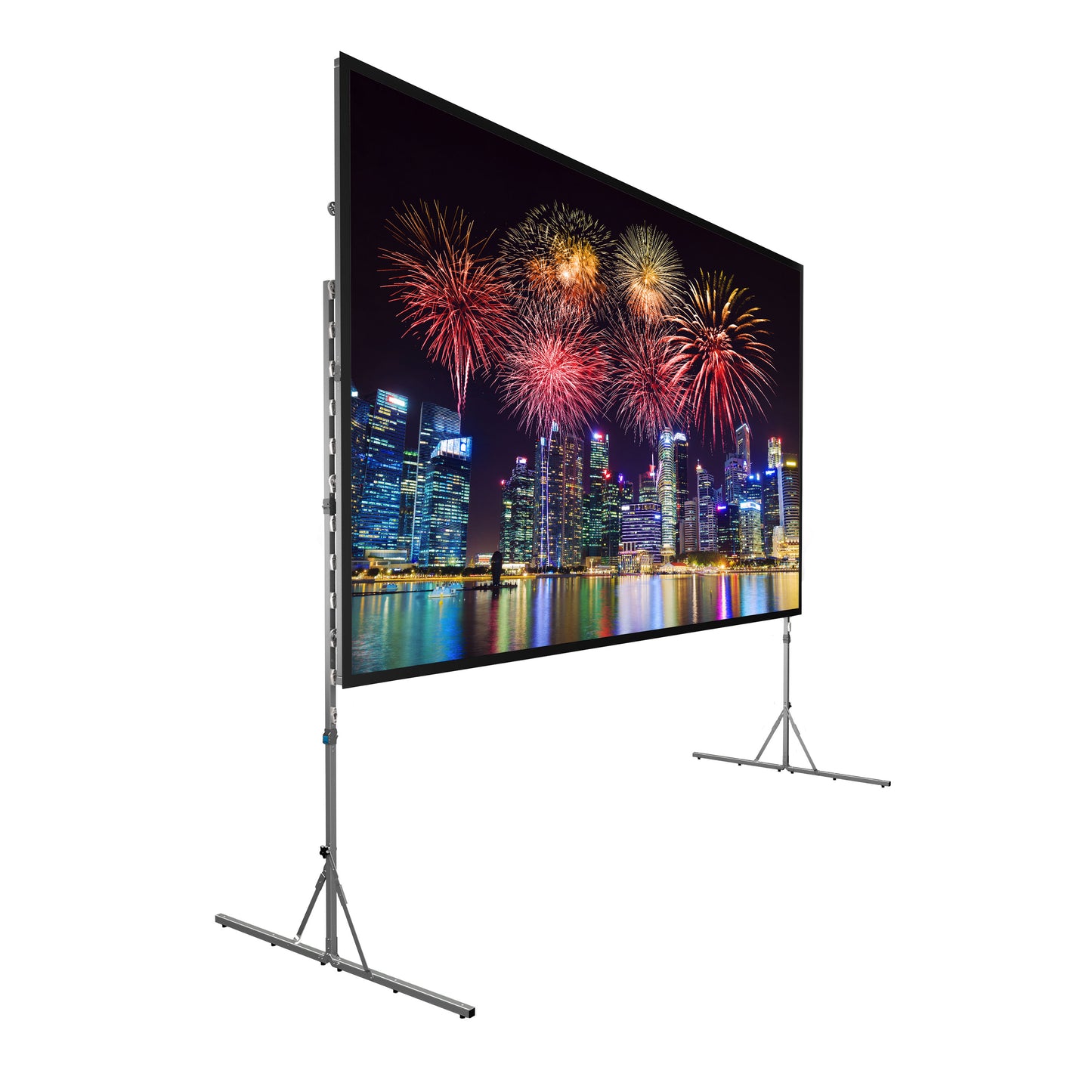 Da-Lite FastFold Deluxe Screen System - 201" Diagonal - HD Progressive ReView 0.9 Surface