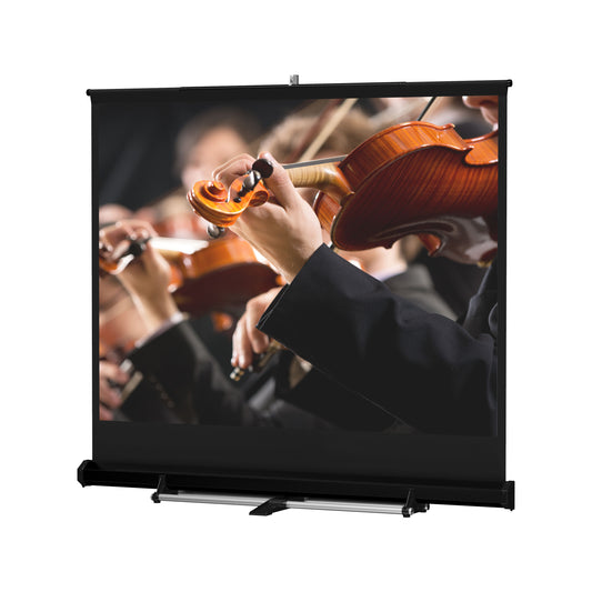 Da-Lite Model C Floor Projection Screen - 164" Diagonal Square - 40274