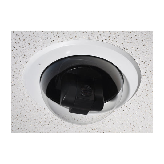 Vaddio DomeVIEW HD Flush Dome Enclosure - For PTZ Camera - White