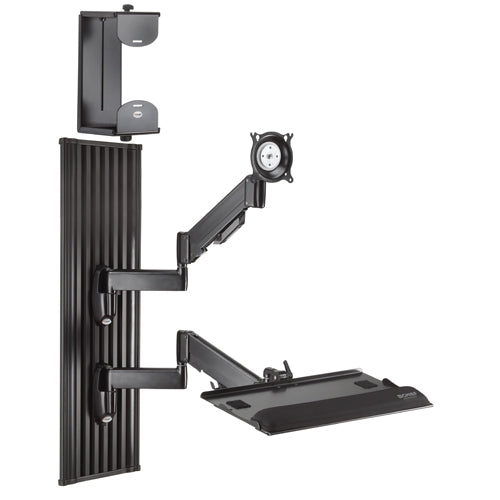 Chief All-in-One Workstation Wall Mount - For Displays 10-30"