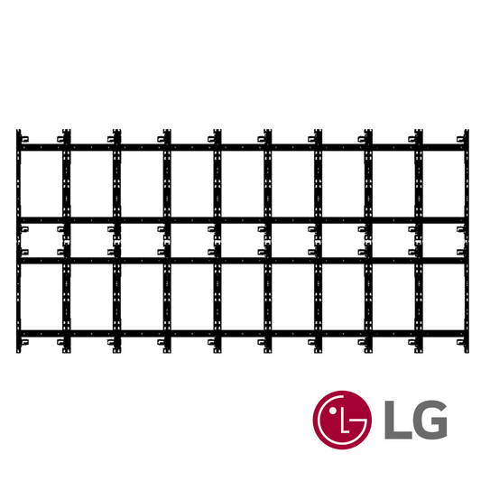 TiLED™ 10x10 dvLED Wall Mount Kit for LG LSCB 271"