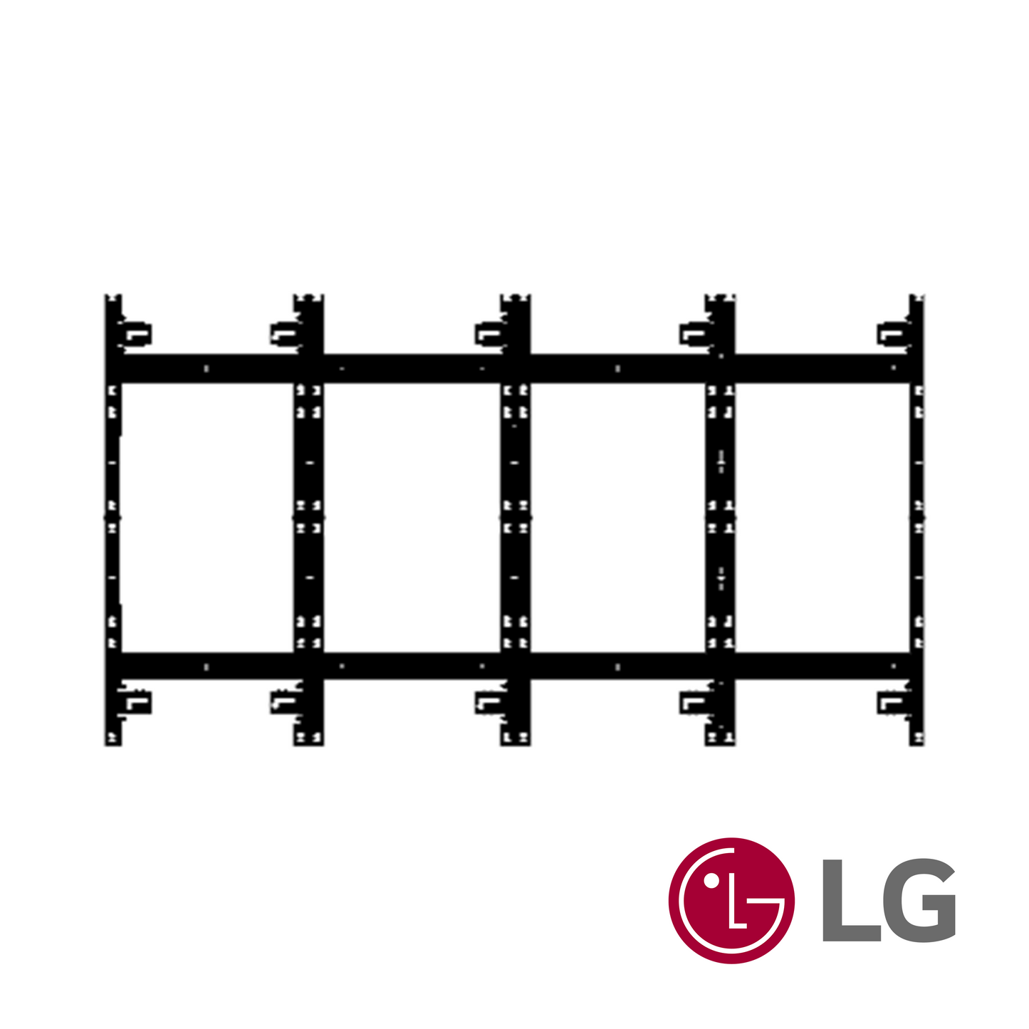 TiLED™ 4x4 dvLED Wall Mount Kit for LG LSAB-F108C 108"