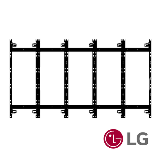 TiLED™ 6x3 dvLED Wall Mount Kit for LG LSAB-G147C 147" UStretch