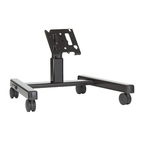 Chief Confidence Medium 2' Mobile TV Cart - For Displays 32-65" - Black