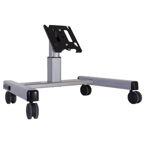 Chief Confidence Medium 2' Adjustable Mobile TV Cart - For Displays 32-65" - Black