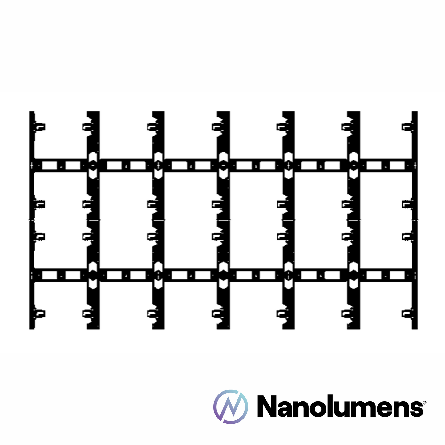 TiLED™ 6x6 dvLED Wall Mount Kit for Nanolumens Engage