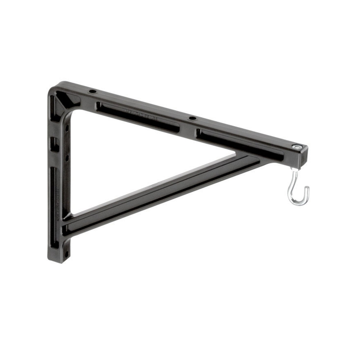 Da-Lite #6 Wall Bracket - Black Mounting Bracket for Projection Screens