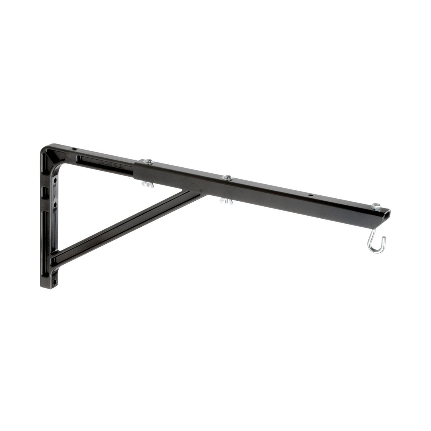 Da-Lite 98036 Mounting and Extension Wall Bracket - Sleek Black