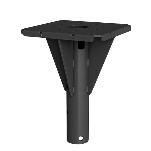 Chief Outdoor Ceiling and Pedestal Plate - Black