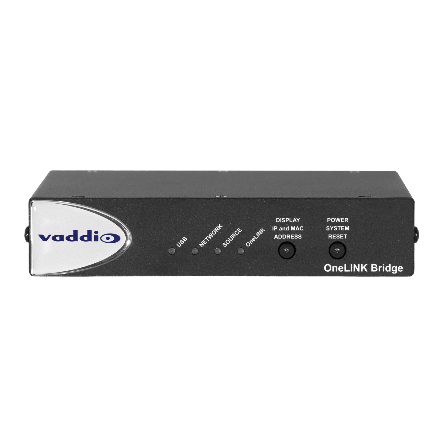 Vaddio RoboSHOT 40 UHD OneLINK Bridge System - Includes PTZ Camera & Bridge - Black