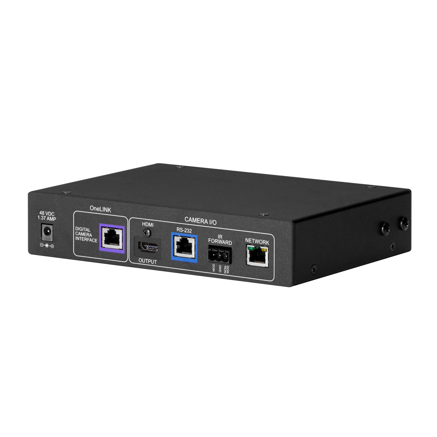 Vaddio RoboSHOT 40 UHD OneLINK Video Conferencing HDMI Bridge System - Includes PTZ Camera - Black