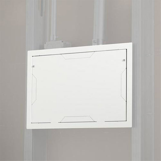 Chief Proximity In-Wall Storage Box with Flange and Cover -  For Flat Panel Displays - White