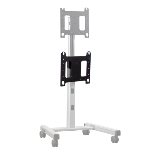 Chief P-Series Dual Vertical Display Accessory - For Mobile Cart - Black