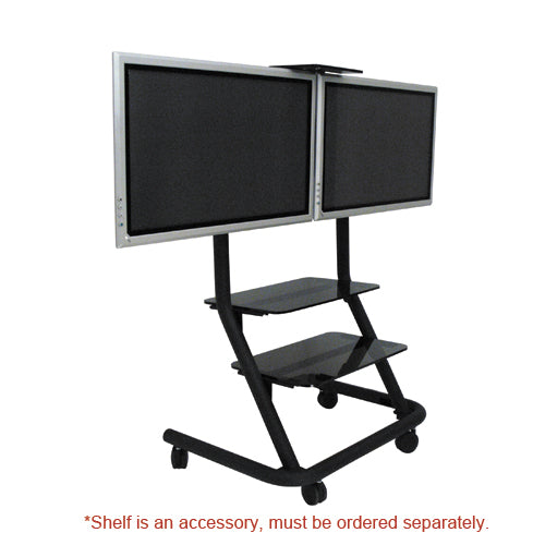 Dual Display Video Conferencing Cart (Without Interface)