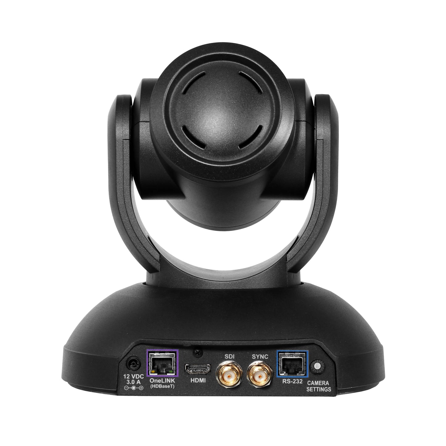 Vaddio RoboSHOT 40 UHD OneLINK Bridge System - Includes PTZ Camera & Bridge - Black