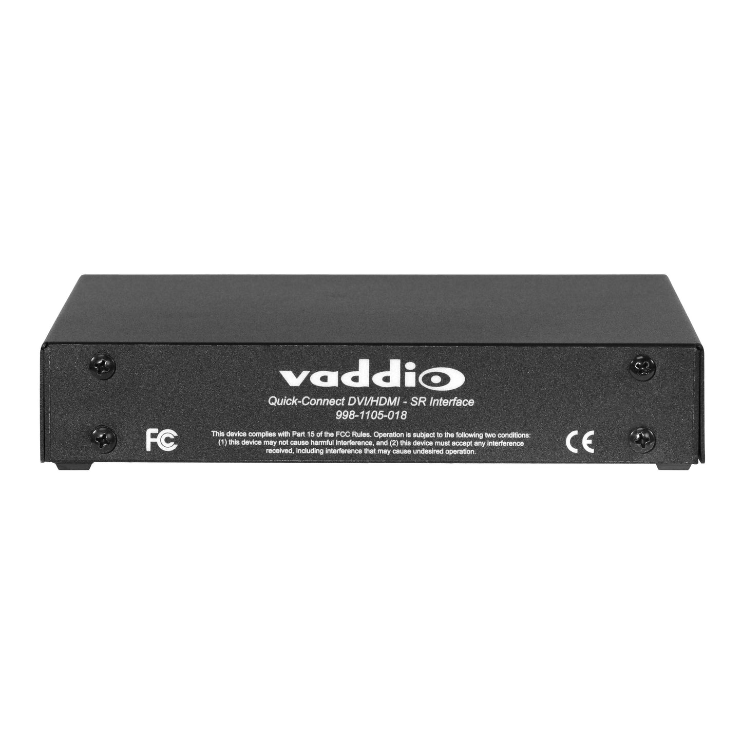 Vaddio RoboSHOT Elite Series 12E QDVI System - With PTZ Camera - Black