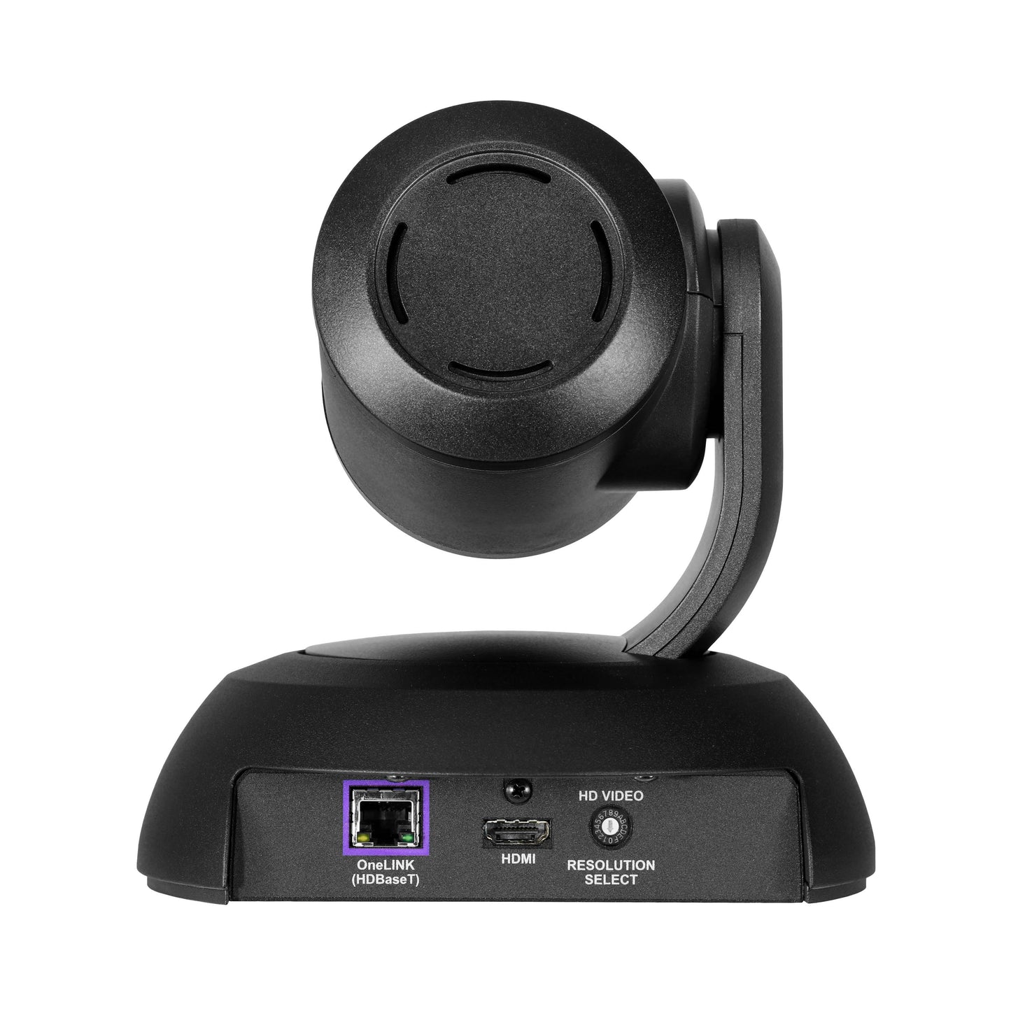 Vaddio RoboSHOT 12E HDBT OneLINK HDMI System for Polycom Codecs - Includes PTZ Camera and HDMI Receiver - Black