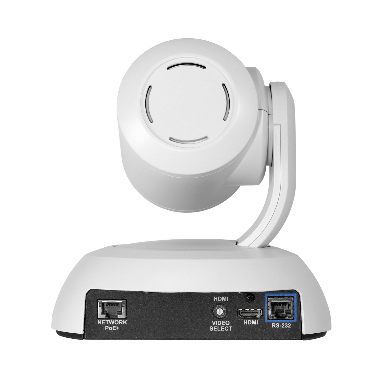 Vaddio RoboSHOT 12E HDMI PTZ Camera - For Polycom Codecs - White