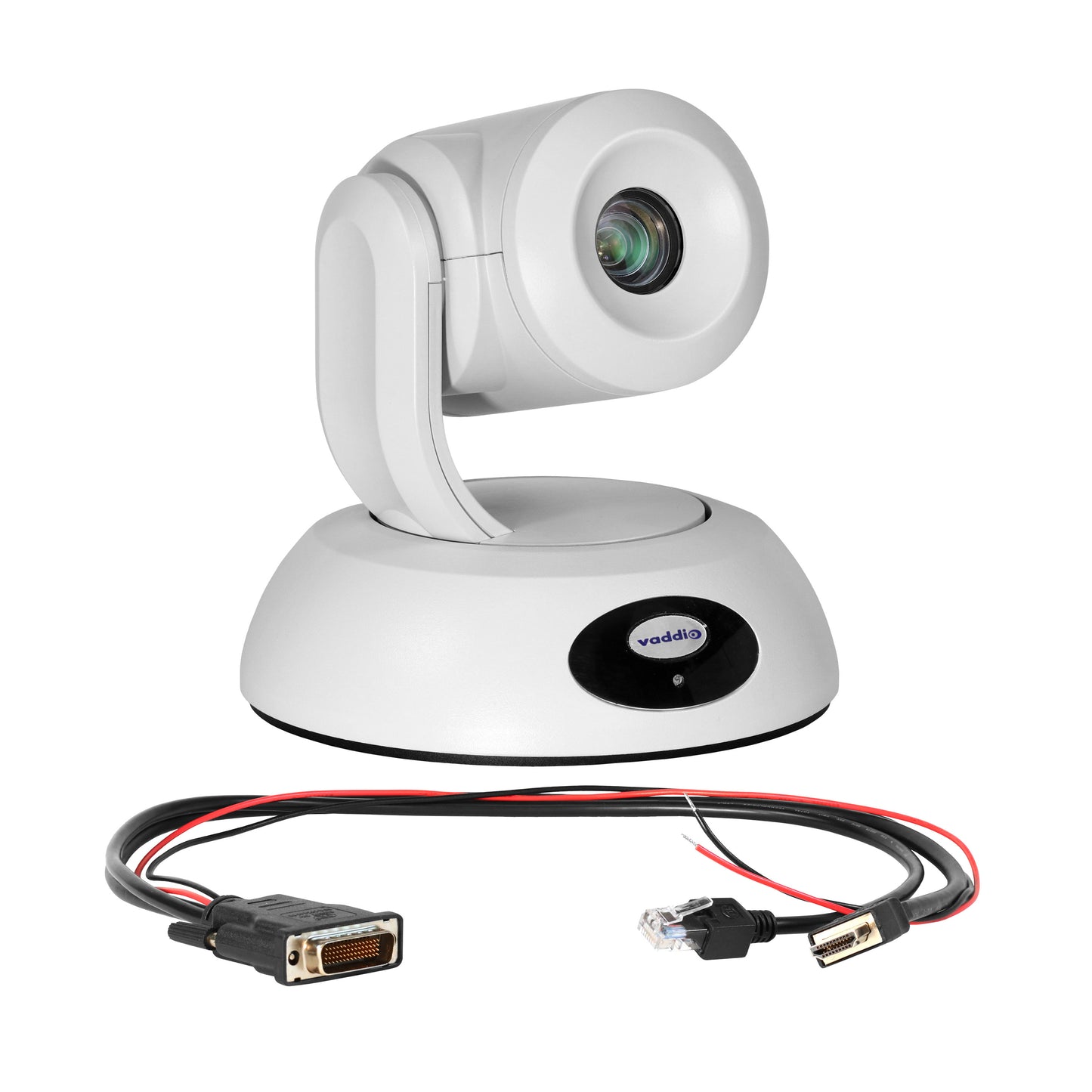 Vaddio RoboSHOT 12E HDMI PTZ Camera - For Polycom Codecs - White