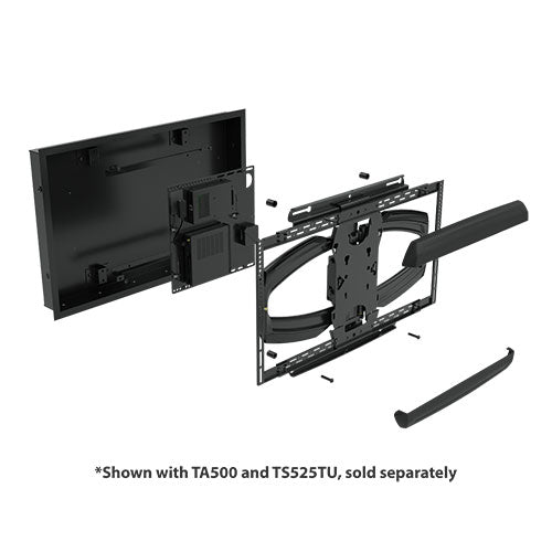 Chief Installation Mount Bracket - For Monitor Arms & Wall Mounts - Black