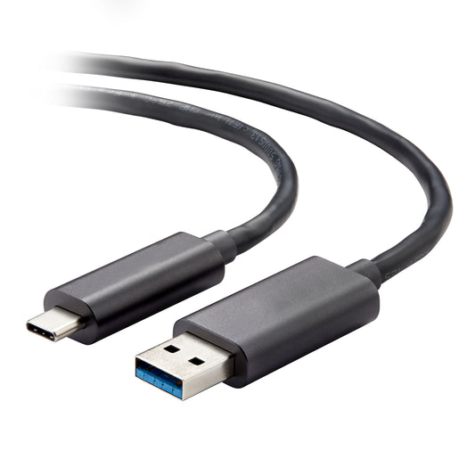 Vaddio USB 3.2 Gen 2x1 Type C to Type A Active Optical Cable - Black