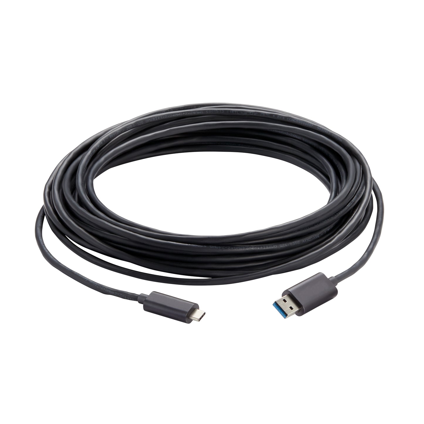 Vaddio 26 ft USB 3.2 Active Optical Cable - Type C to Type A - Black