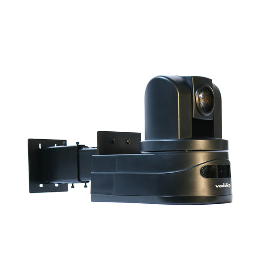 Vaddio Conference Camera Wall Mount Bracket - Black