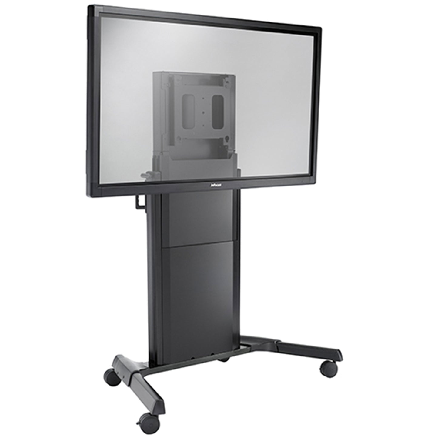 Chief X-Large Electric Height Adjustable Mobile TV Cart - For Flat Panel Displays - Black