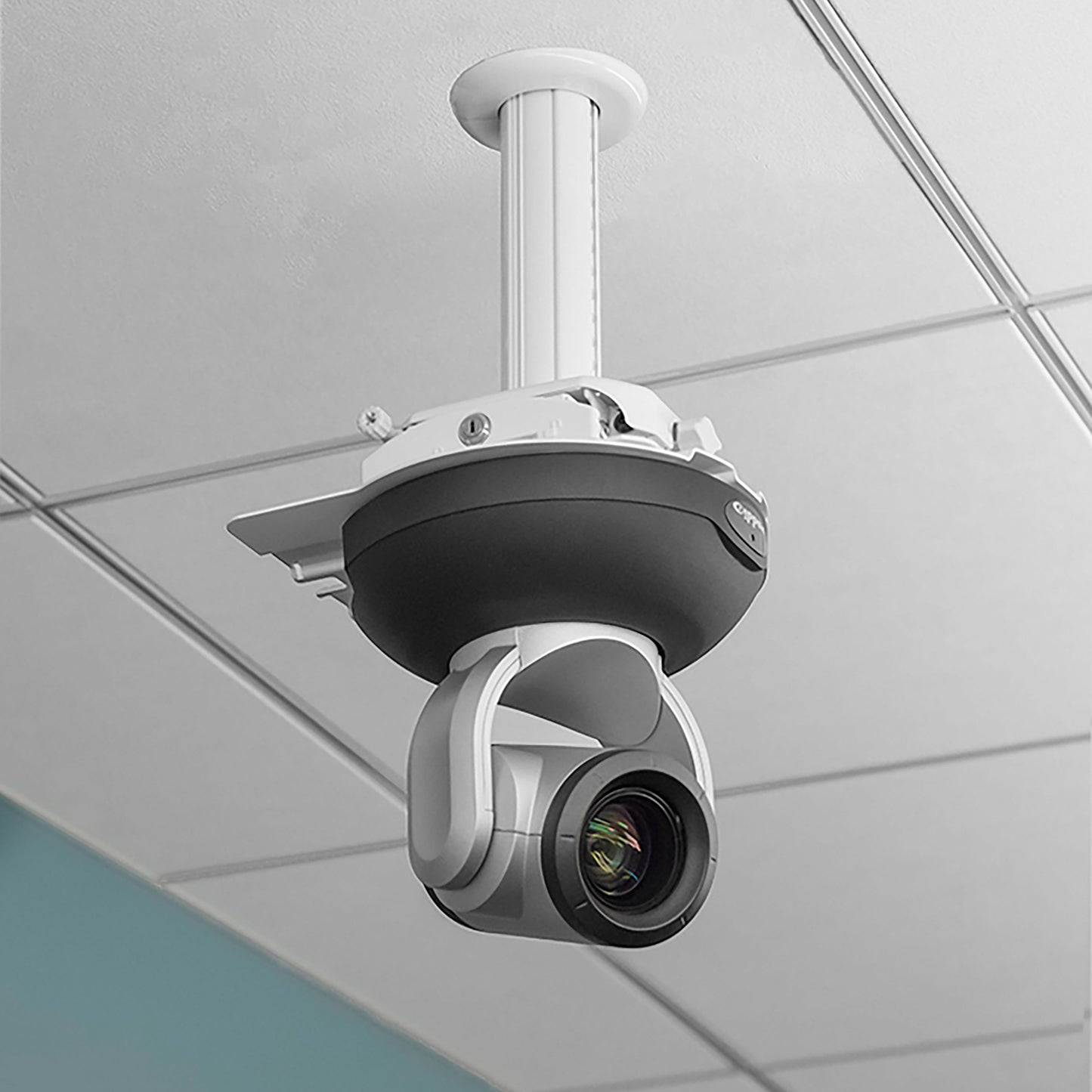 Vaddio QuickCAT Suspended Ceiling Camera Mount - White